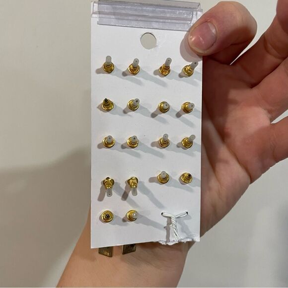 Set of 10 Pair of Earrings New Stars Heart Locker Drop Earrings - Picture 2 of 8